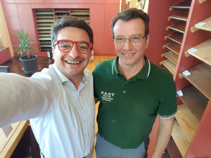 Otto Kast + Giuseppe Ciancimino Olivenholz Parkett